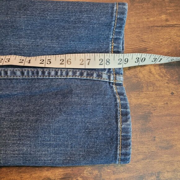 Levi's Jeans Size 33x30 Measures 33x29 Relaxed Straight 559 Medium Dark Wash - Picture 10 of 11